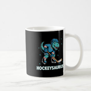 Hockeysaurus Grappige Dinosaur Trex Hockey Kindere Koffiemok