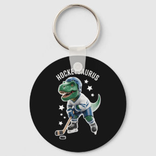 Hockeysaurus Hockey Dinosaur Jongens Hockey Pyjama Sleutelhanger
