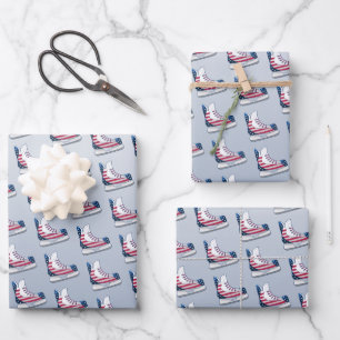 Hockeyschaats 4 juli inpakpapier vel