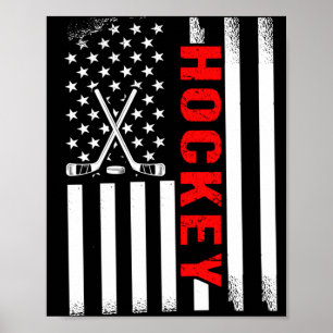 Hockeyshirt Hockeyspeler Keeper Strafbank Poster