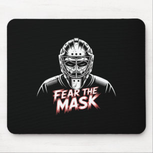 Hockeyspeler Halloween Strafbox Hockey Doelman Muismat