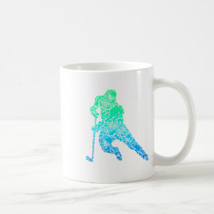 Hockeyspeler IJshockey Jeugd Mannen Kinderen Jonge Koffiemok