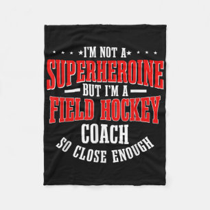 Hockeyspeler Keeper Teamsport Niet Een Super Fleece Deken