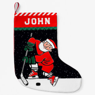 Hockeyspeler Kleine Kerstsok