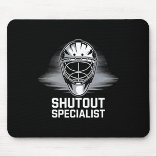Hockeyspeler Shutout Strafbox Hockey Doelman Muismat