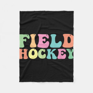 Hockeyspeler Team Coach Trainer  Fleece Deken