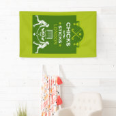 Hockeysport voor vrouwen spandoek (Insitu)