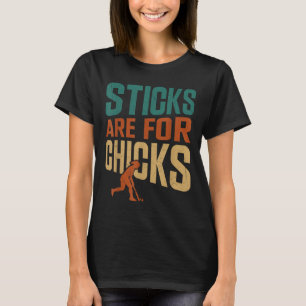 Hockeysticks Zijn Voor Meisjes T-shirt