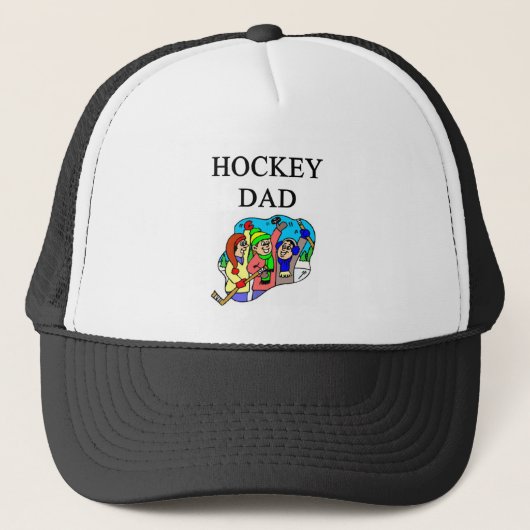 hockeyvader trucker pet (Voorkant)