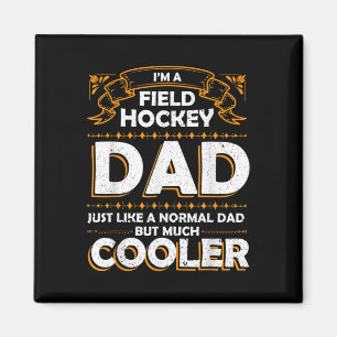 Hockeyvadercadeau Field Hockey Vader Speler G Magneet