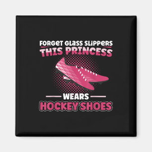 Hockeyveld Hockey Vergeet Gl Slippers Deze Prinses Magneet