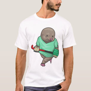 Hockeyveld Hockeystick Sport T-shirt