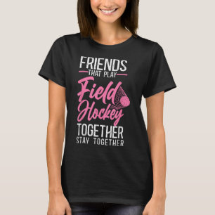 Hockeyvrienden Beste vrienden Buddy Een vrienden d T-shirt