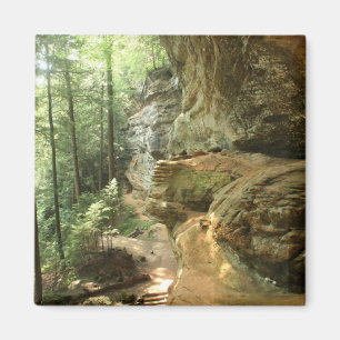 Hocking Hills cliff magnet Magneet