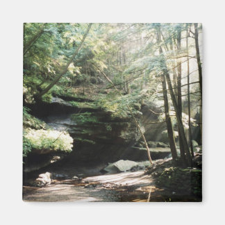 Hocking Hills Cokesmagnet van het oude man Magneet