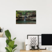Hocking Hills Ohio Print (Thuiskantoor)