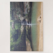 Hocking Hills op het oude Man Cave Trail Upper Her Legpuzzel (Verticaal)