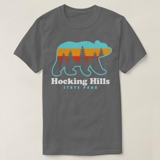 Hocking Hills State Park Beer T-shirt (Design voorkant)