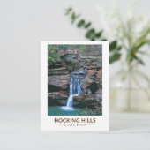Hocking Hills State Park Ohio Art Briefkaart (Staand voorkant)