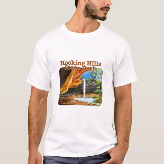 Hocking Hills State Park, Ohio T-shirt (Voorkant)