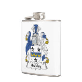 Hockley Family Crest Heupfles (Links)