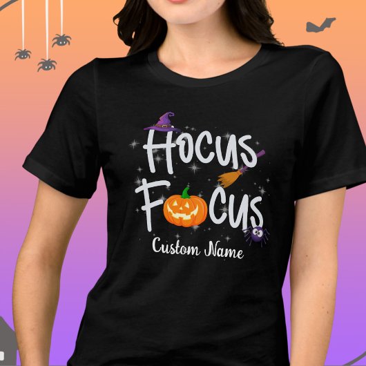 Hocus Focus Halloween Teacher  Tshirt