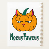 Hocus pawcus Halloween citrouille ginger cat magie (Dos)