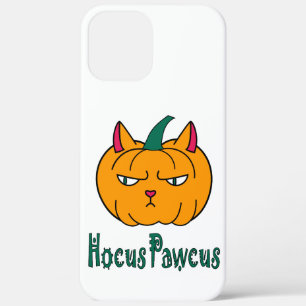 Hocus pawcus Halloween pompoen gember kat magie iPhone 12 Pro Max Hoesje