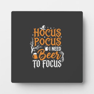Hocus Pocus Bier Halloween Ontwerp_1 Fotoplaat