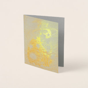 HOCUS POCUS BLACK CAT WITCH, MOUSE HALLOWEEN Blank Folie Kaarten