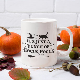 Hocus Pocus Black Halloween Quote Koffiemok