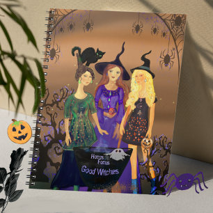 Hocus Pocus Bonne Sorcière Carnet Halloween