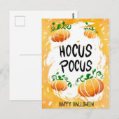 Hocus Pocus Briefkaart (Voorkant / Achterkant)