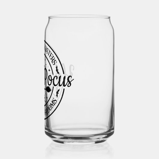 Hocus Pocus Chambres Enchantées Bière Can Verre (Gauche)