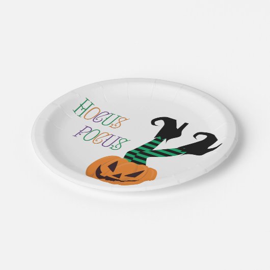 Hocus Pocus Chocolade Papieren Bordje (Gekanteld)