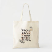 Hocus Pocus Coffee Focus Canvas tas (Voorkant)