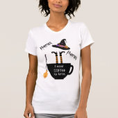 Hocus Pocus Coffee to Focus T-shirt Halloween (Devant)