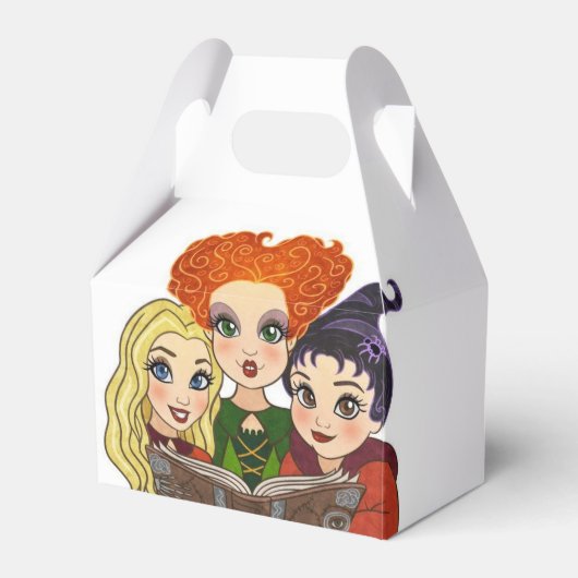 Hocus Pocus Feestdozen Bedankdoosjes (Voorkant Zijde)