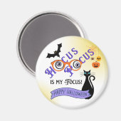 Hocus Pocus Focus Magnet Halloween (Recto/Verso)
