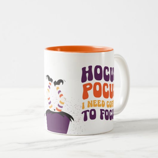Hocus Pocus Halloween Coffee Mok (Voorkant rechts)