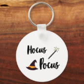 Hocus pocus halloween funny keychain  (Voorkant)