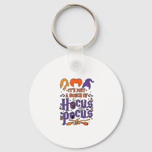 Hocus Pocus Halloween Heksen Ketel Bezem Kat M Sleutelhanger