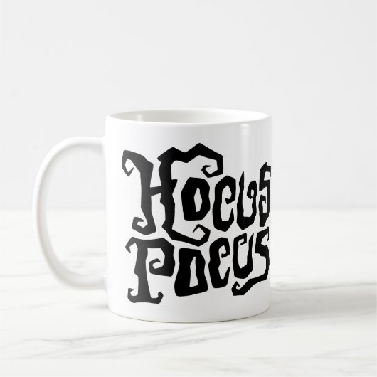 Hocus Pocus Halloween Mok – Spooky Font Coffee Cup (Links)
