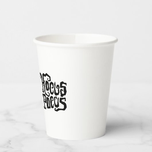Hocus Pocus Halloween Mok – Spooky Font Coffee Cup Papieren Bekers (Links)