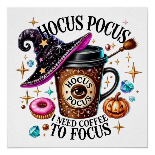Hocus Pocus Halloween Perfect Poster (Voorkant)