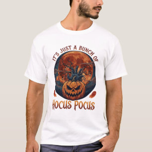 Hocus Pocus Halloween Pompoen Zombie Hand Rode Maa T-shirt