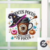 Hocus Pocus Halloween Raamsticker (Huis)