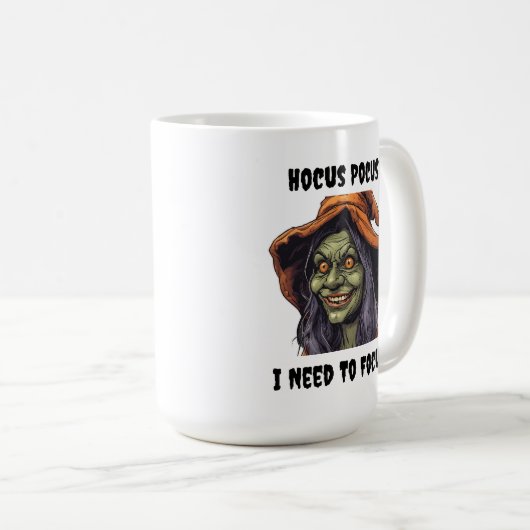 Hocus Pocus - Halloween sorcière Mug (Devant droit)
