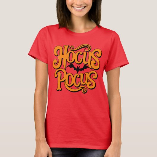 Hocus Pocus Halloween T-shirt (Voorkant)