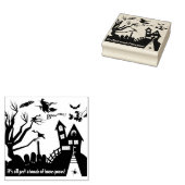 Hocus pocus! Haunted House - Rubber Stamp Rubberstempel (Gestempeld)